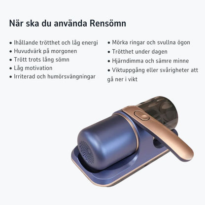 Rensömn™ – Din renaste natt, på mindre än en kvart